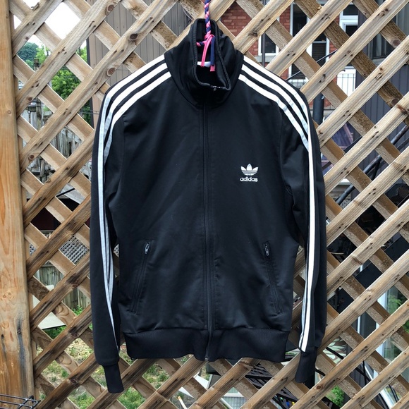 Adidas Originals B/W track jacket, Women’s L - Picture 1 of 5